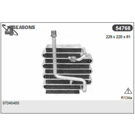 Evaporateur de climatisation AHE