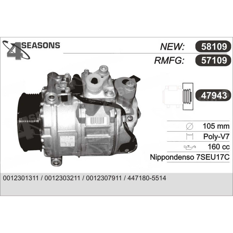Compresseur de climatisation AHE