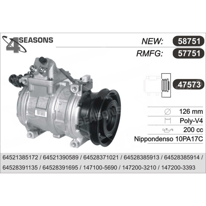 Compresseur de climatisation AHE