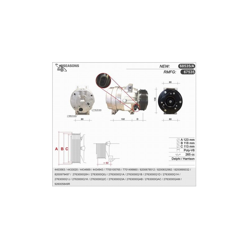 Compresseur de climatisation AHE