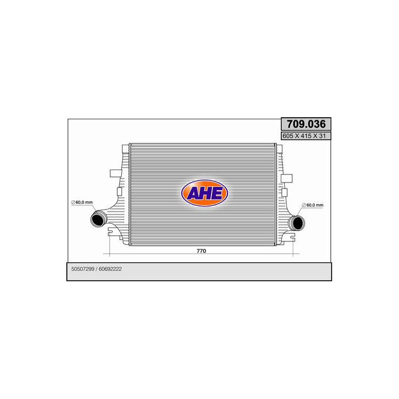 Intercooler (échangeur d'air) AHE