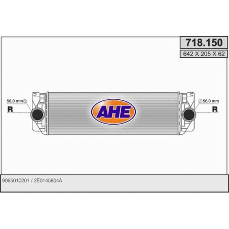 Intercooler (échangeur d'air) AHE