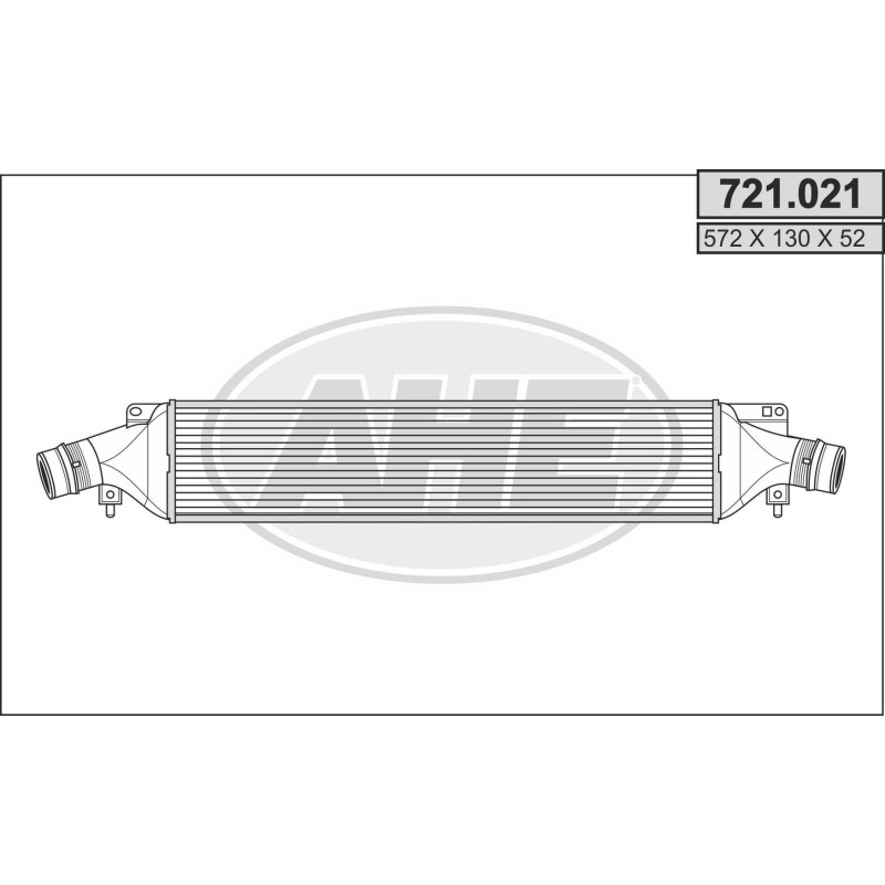 Intercooler (échangeur d'air) AHE