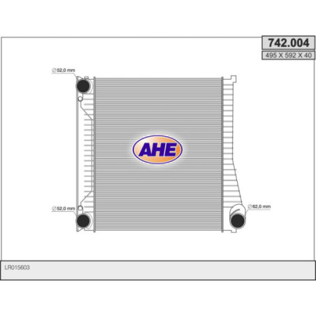 Intercooler (échangeur d'air) AHE
