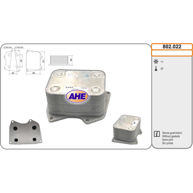 Radiateur d'huile AHE