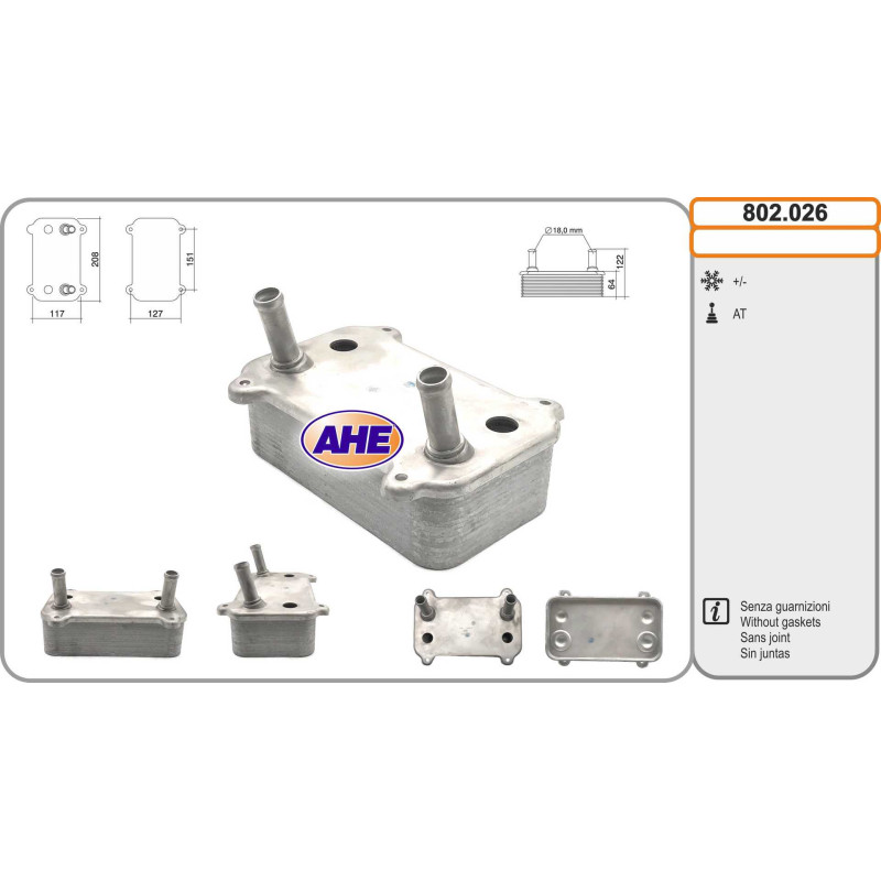 Radiateur d'huile AHE