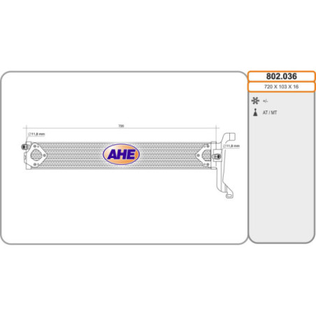 Radiateur d'huile AHE