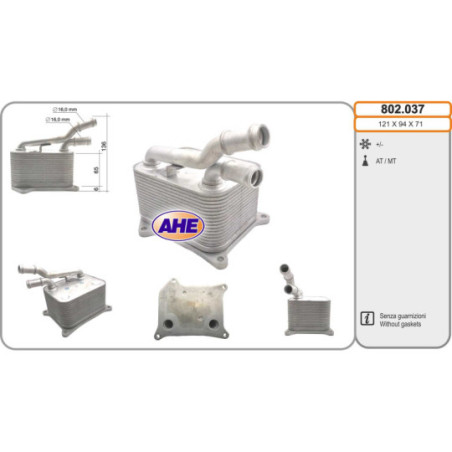 Radiateur d'huile AHE