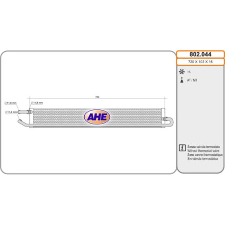 Radiateur d'huile AHE