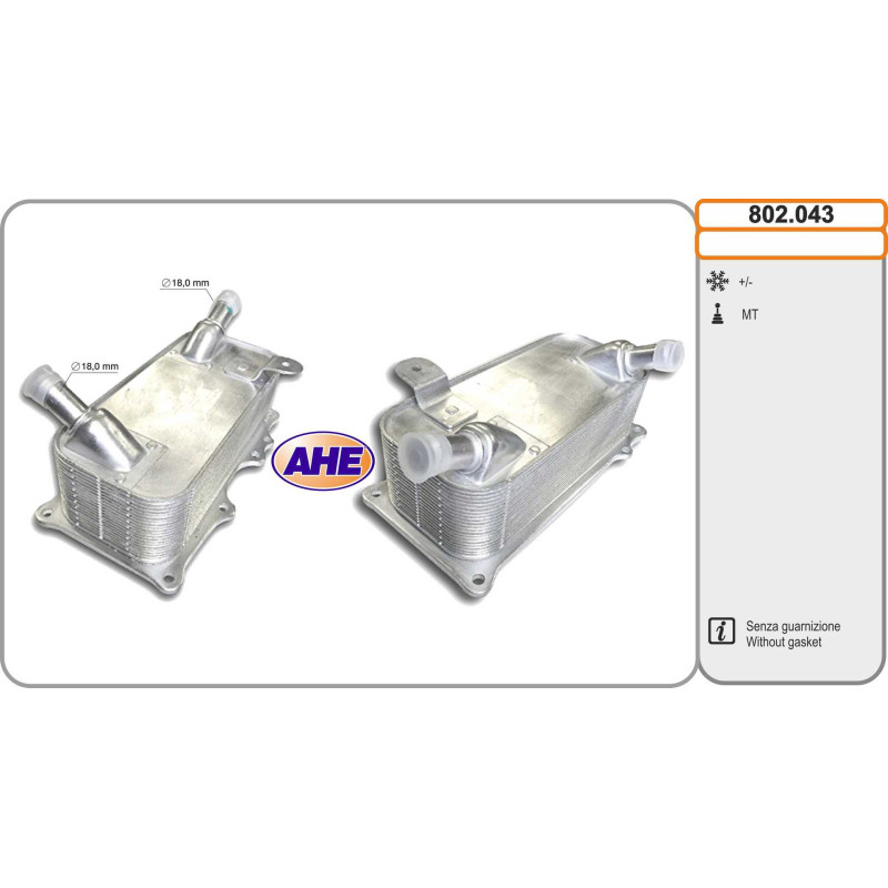 Radiateur d'huile AHE