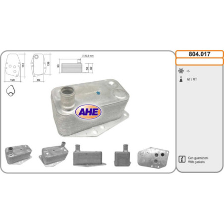Radiateur d'huile AHE
