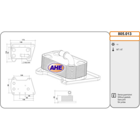 Radiateur d'huile AHE