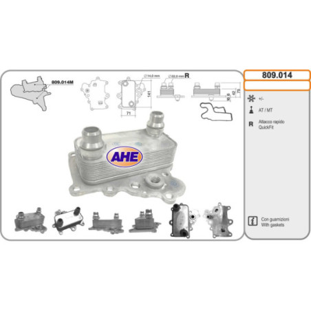 Radiateur d'huile AHE