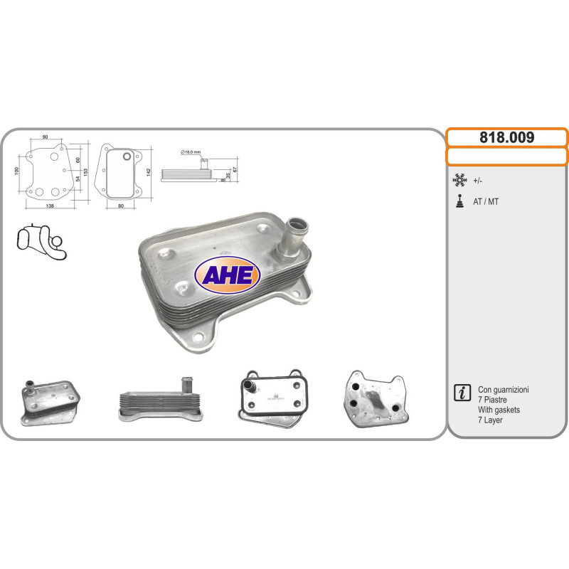 Radiateur d'huile AHE
