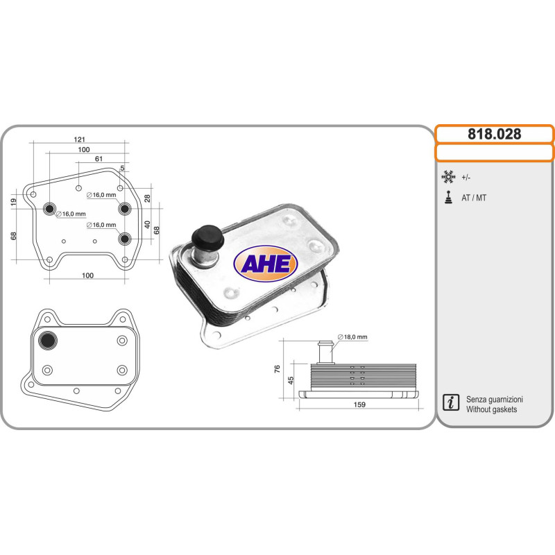 Radiateur d'huile AHE