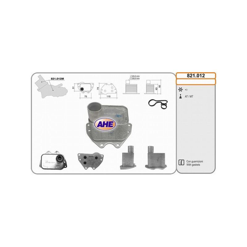 Radiateur d'huile AHE