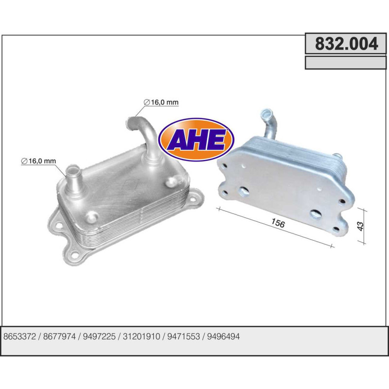 Radiateur d'huile AHE