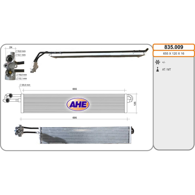 Radiateur d'huile AHE