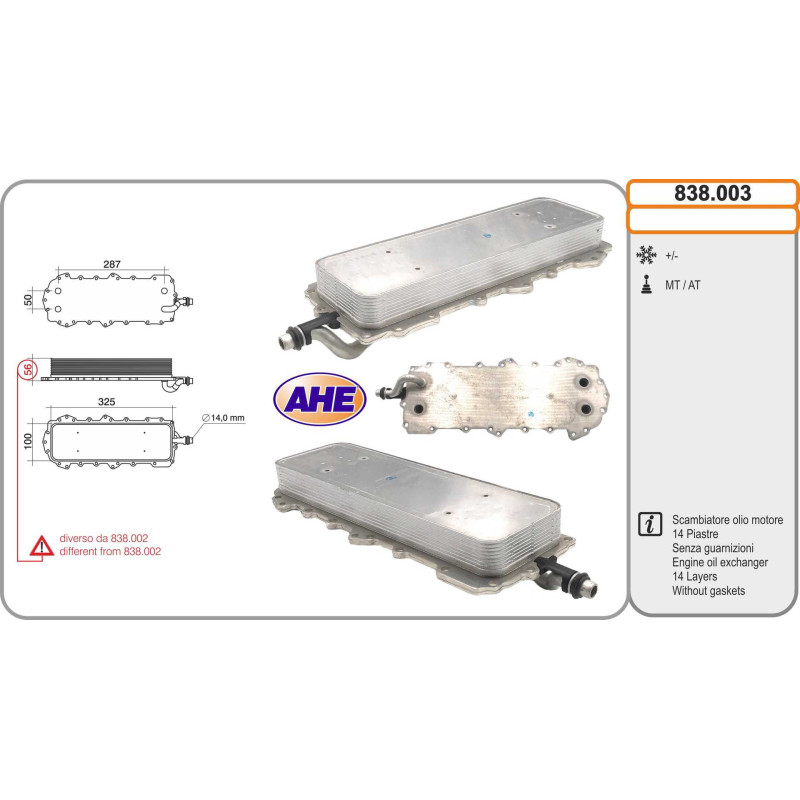 Radiateur d'huile AHE