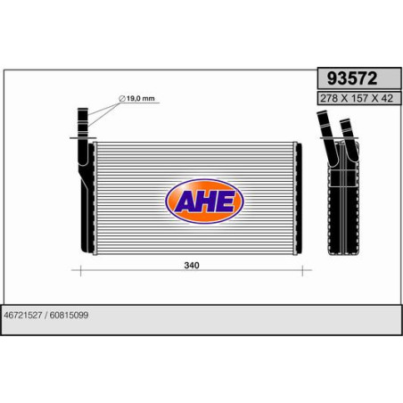 Radiateur de chauffage AHE