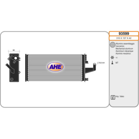 Radiateur de chauffage AHE