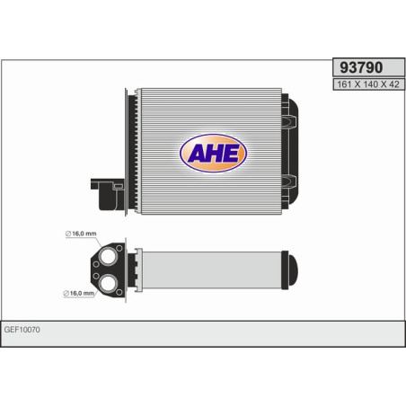 Radiateur de chauffage AHE