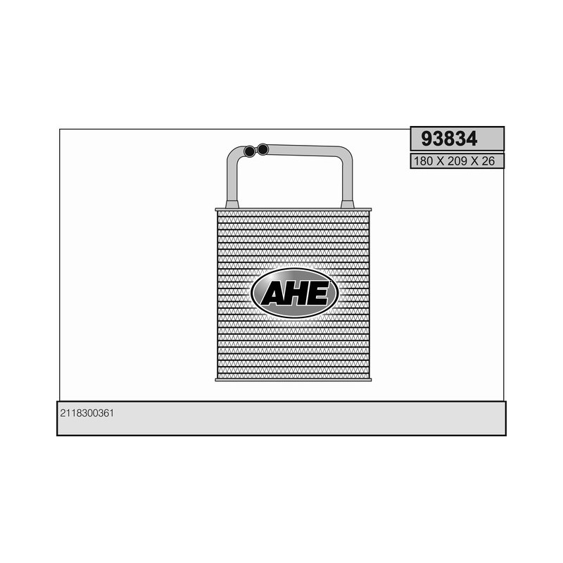 Radiateur de chauffage AHE