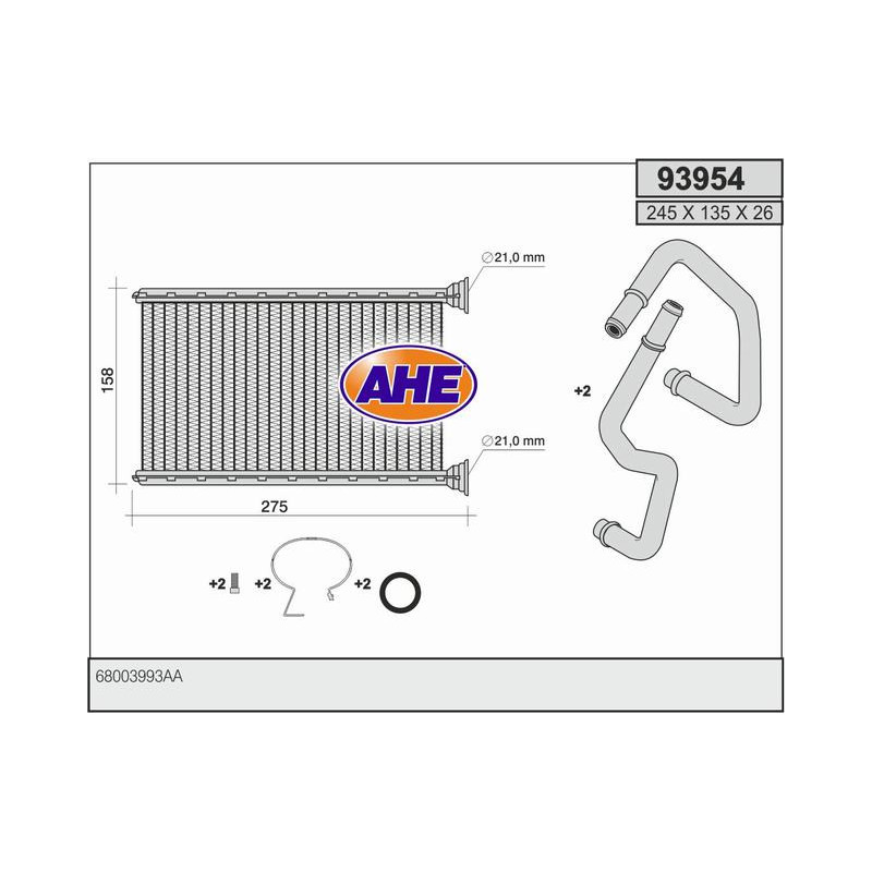 Radiateur de chauffage AHE