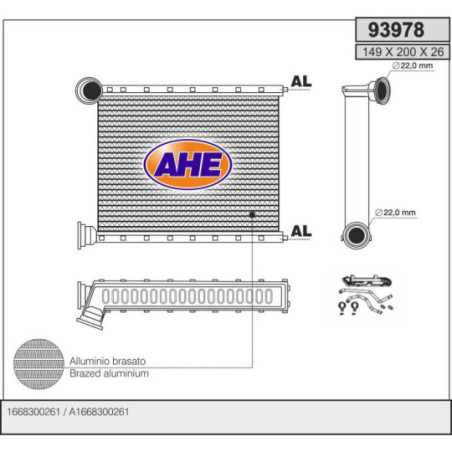 Radiateur de chauffage AHE
