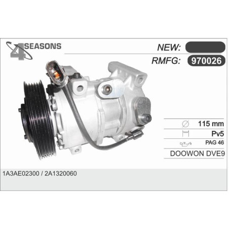 Compresseur de climatisation AHE