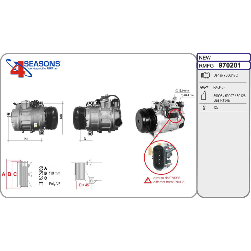 Compresseur de climatisation AHE