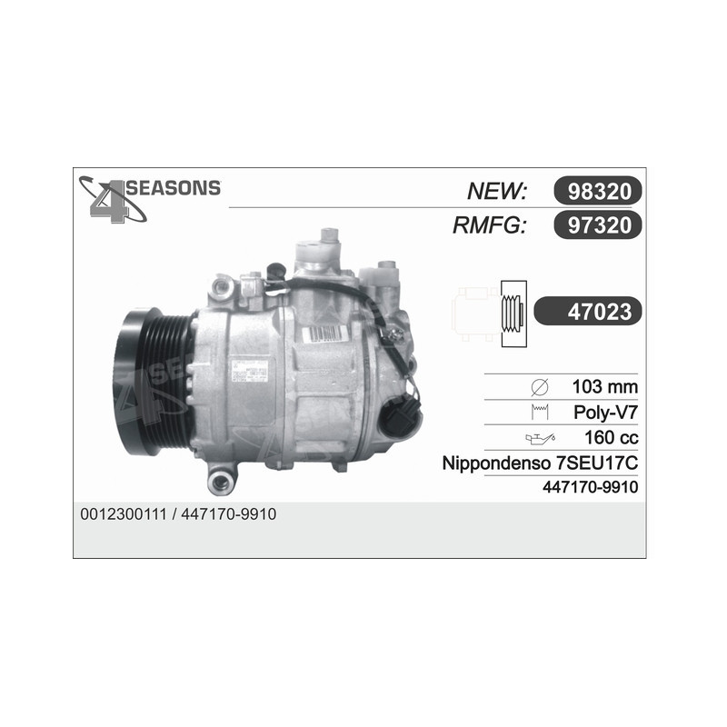 Compresseur de climatisation AHE