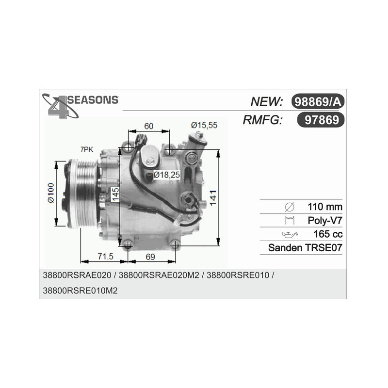 Compresseur de climatisation AHE