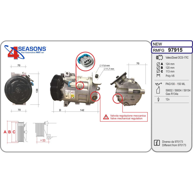 Compresseur de climatisation AHE