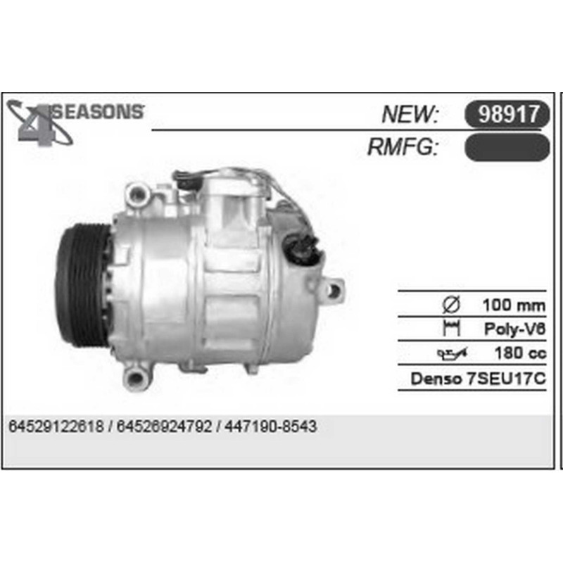 Compresseur de climatisation AHE