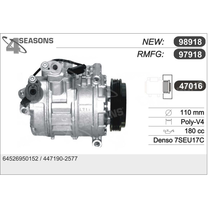 Compresseur de climatisation AHE