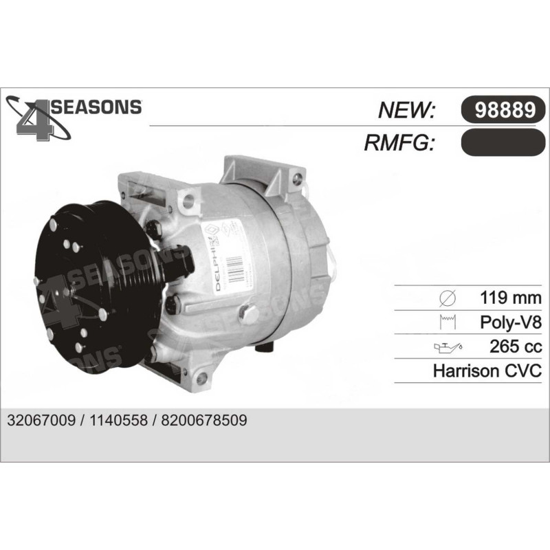 Compresseur de climatisation AHE