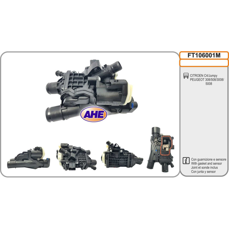 Bride de liquide de refroidissement AHE