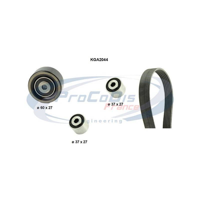 Kit de courroies d'accessoire PROCODIS FRANCE