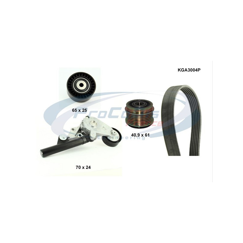 Kit de courroies d'accessoire PROCODIS FRANCE