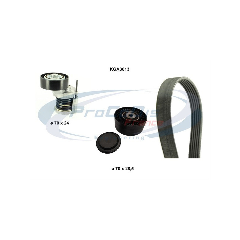 Kit de courroies d'accessoire PROCODIS FRANCE