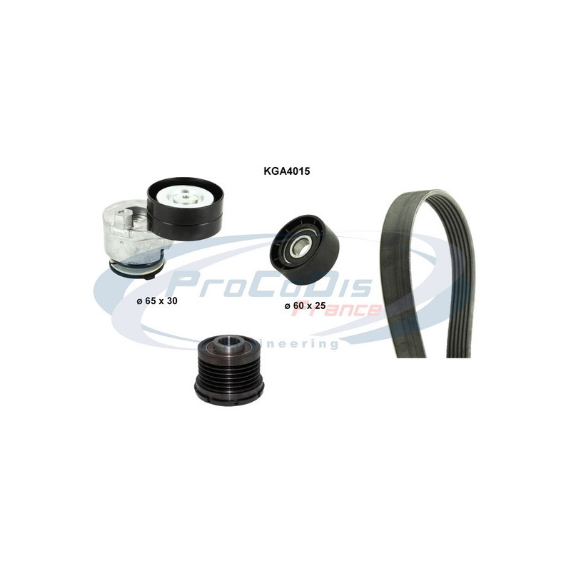 Kit de courroies d'accessoire PROCODIS FRANCE