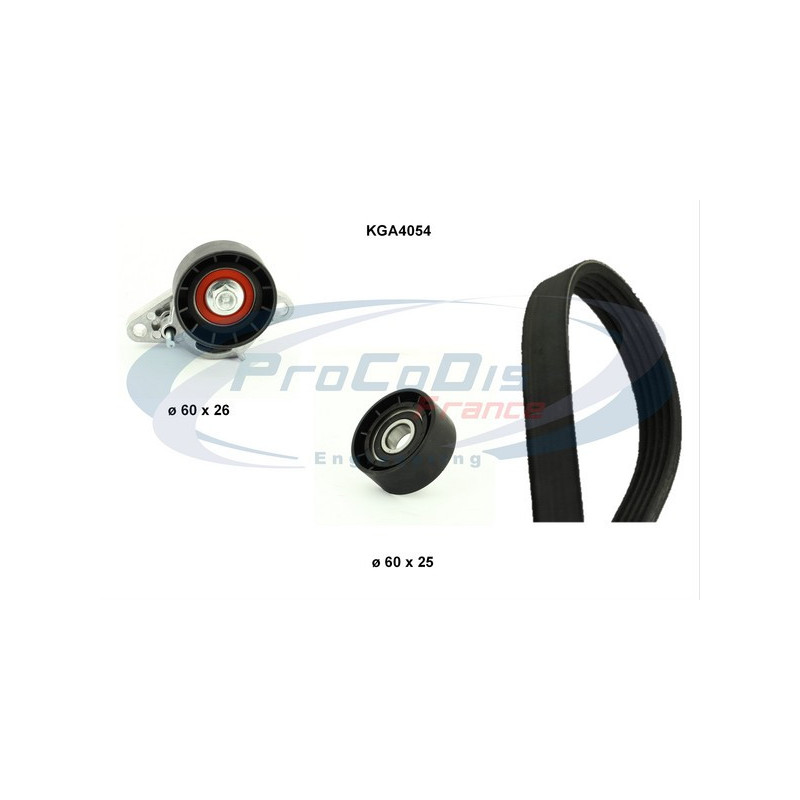 Kit de courroies d'accessoire PROCODIS FRANCE