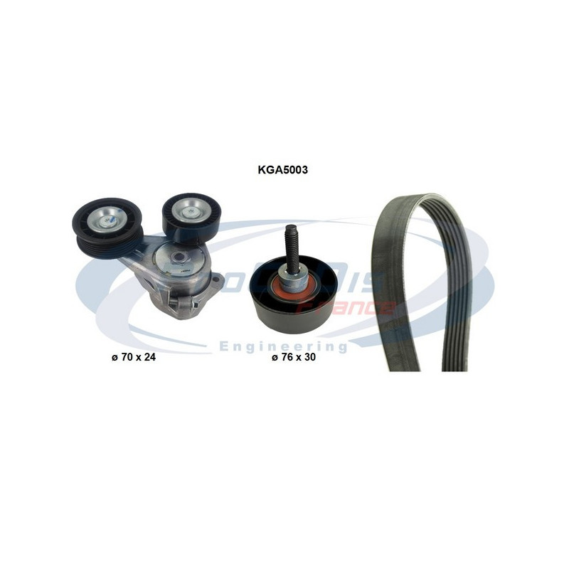 Kit de courroies d'accessoire PROCODIS FRANCE