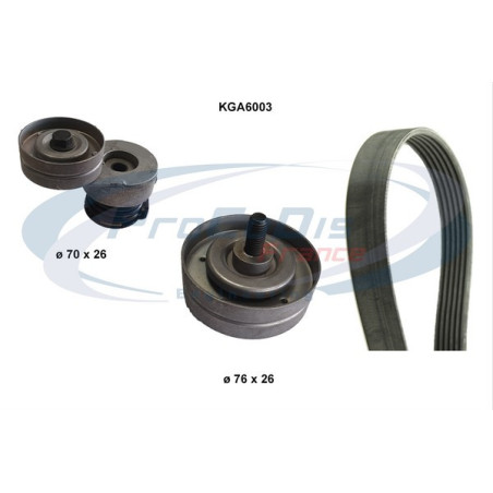 Kit de courroies d'accessoire PROCODIS FRANCE