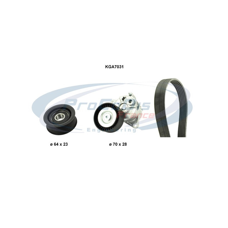 Kit de courroies d'accessoire PROCODIS FRANCE