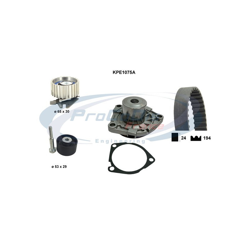 Kit de distribution + pompe à eau PROCODIS FRANCE