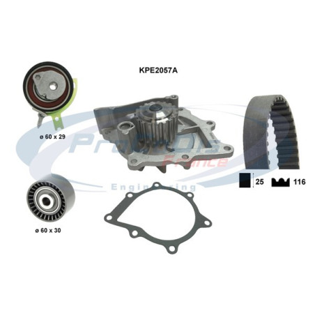 Kit de distribution + pompe à eau PROCODIS FRANCE