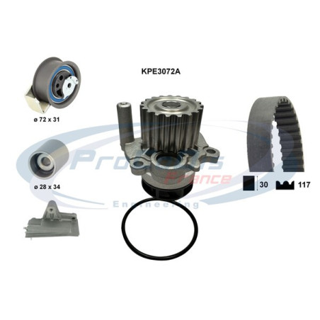 Kit de distribution + pompe...