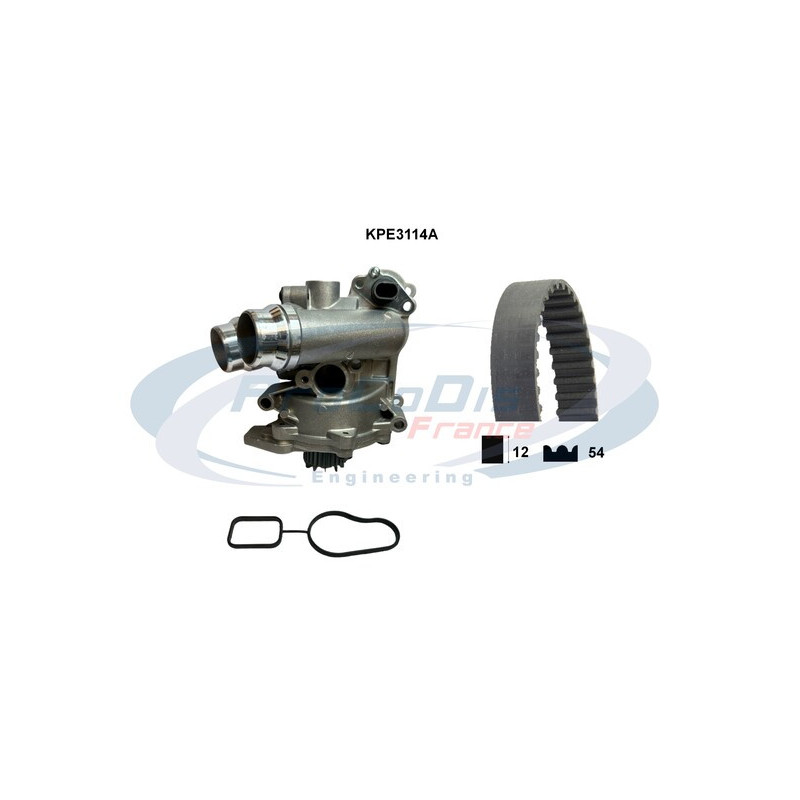 Kit de distribution + pompe à eau PROCODIS FRANCE